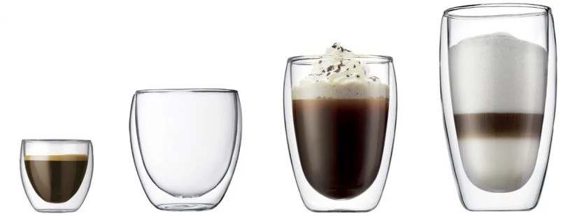 Cappuccino Cups Bodum Pavina Double Wall Glass 5 Cappuccino Cups Bodum Pavina Double Wall Glass - Image 3
