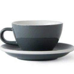 Cappuccino Cups Acme Medium Cappuccino Cup 190 Ml + Saucer 14 Cm