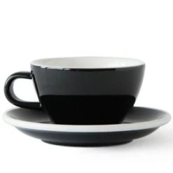Cappuccino Cups Acme Medium Cappuccino Cup 190 Ml + Saucer 14 Cm
