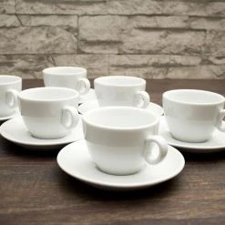Ipa Industria Porcellane Cappuccino Cups IPA Alba Cappuccino Cup