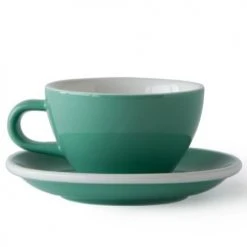 Cappuccino Cups Acme Medium Cappuccino Cup 190 Ml + Saucer 14 Cm