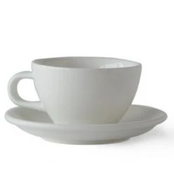 Cappuccino Cups Acme Medium Cappuccino Cup 190 Ml + Saucer 14 Cm
