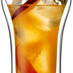 Cappuccino Cups Bodum Assam Double Wall Glass, 2 Pcs