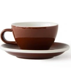 Cappuccino Cups Acme Medium Cappuccino Cup 190 Ml + Saucer 14 Cm