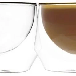 Latte Cups Kruve Imagine Milk Glass, 2 Pcs
