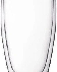 Latte Cups Bodum Pavina Double Wall Glass
