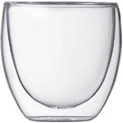 Espresso Cups Bodum Pavina Double Wall Glass
