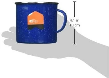Coffee Mugs GSI Outdoors 24 Fl. Oz Enamel Cup, 4 Coffee Mugs GSI Outdoors 24 Fl. Oz Enamel Cup, - Image 2