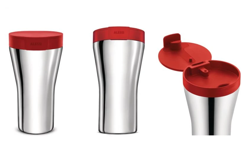 Thermal Mugs Alessi GIA24 Caffa Double Walled Travel Mug 400 Ml 4 Thermal Mugs Alessi GIA24 Caffa Double Walled Travel Mug 400 Ml - Image 2