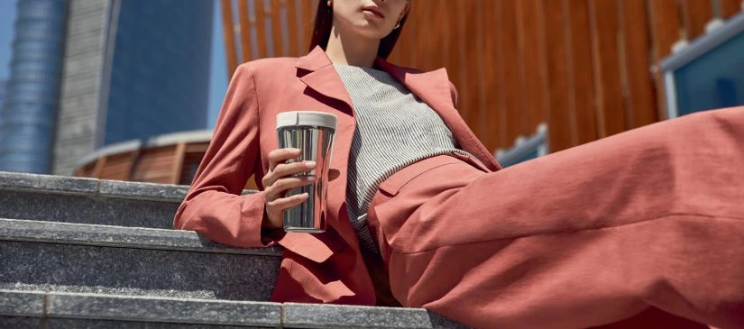 Thermal Mugs Alessi GIA24 Caffa Double Walled Travel Mug 400 Ml 7 Thermal Mugs Alessi GIA24 Caffa Double Walled Travel Mug 400 Ml - Image 5