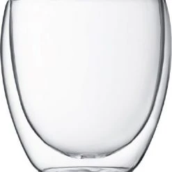 Cappuccino Cups Bodum Pavina Double Wall Glass